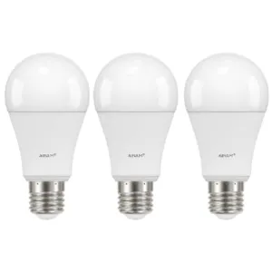 Airam LED pallolamppu E27 8,5 W 3000 K 806 lm 3 kpl