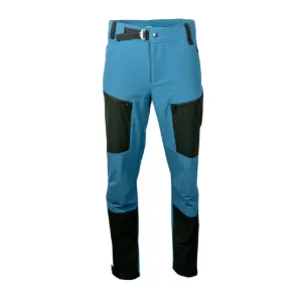 Woodlander Technic vaellushousut petrooli/musta