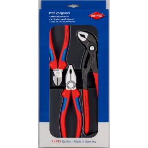 Knipex® 00 20 09 V01 yleispihtisarja 3 osaa