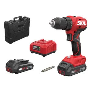 SKIL 3011 HA hiiliharjaton akkuporakone 2 x 2,0 Ah