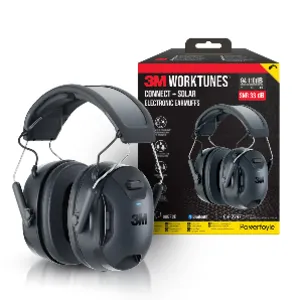 3M WorkTunes Connect Solar Bluetooth-kuulonsuojaimet