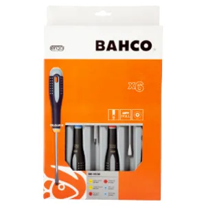 Bahco BE-9886 Ergo ruuvimeisselisarja 6 osaa