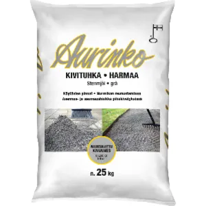 Aurinko kivituhka 25 kg