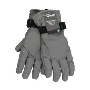 Talvikäsineet näkyvät harmaa