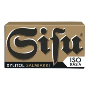 Sisu Xylitol Salmiakki 70g