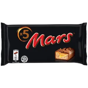 Mars suklaapatukka monipakkaus 5 x 45g