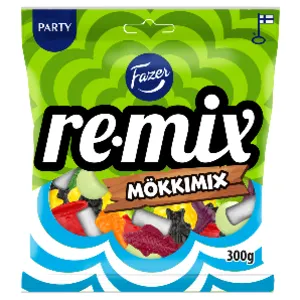 Fazer Remix Mökkimix karkkipussi 300g