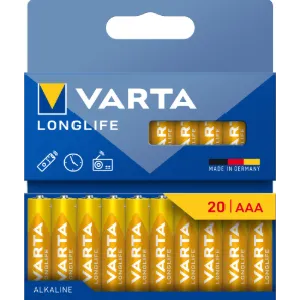 VARTA Longlife AAA paristo 20 kpl