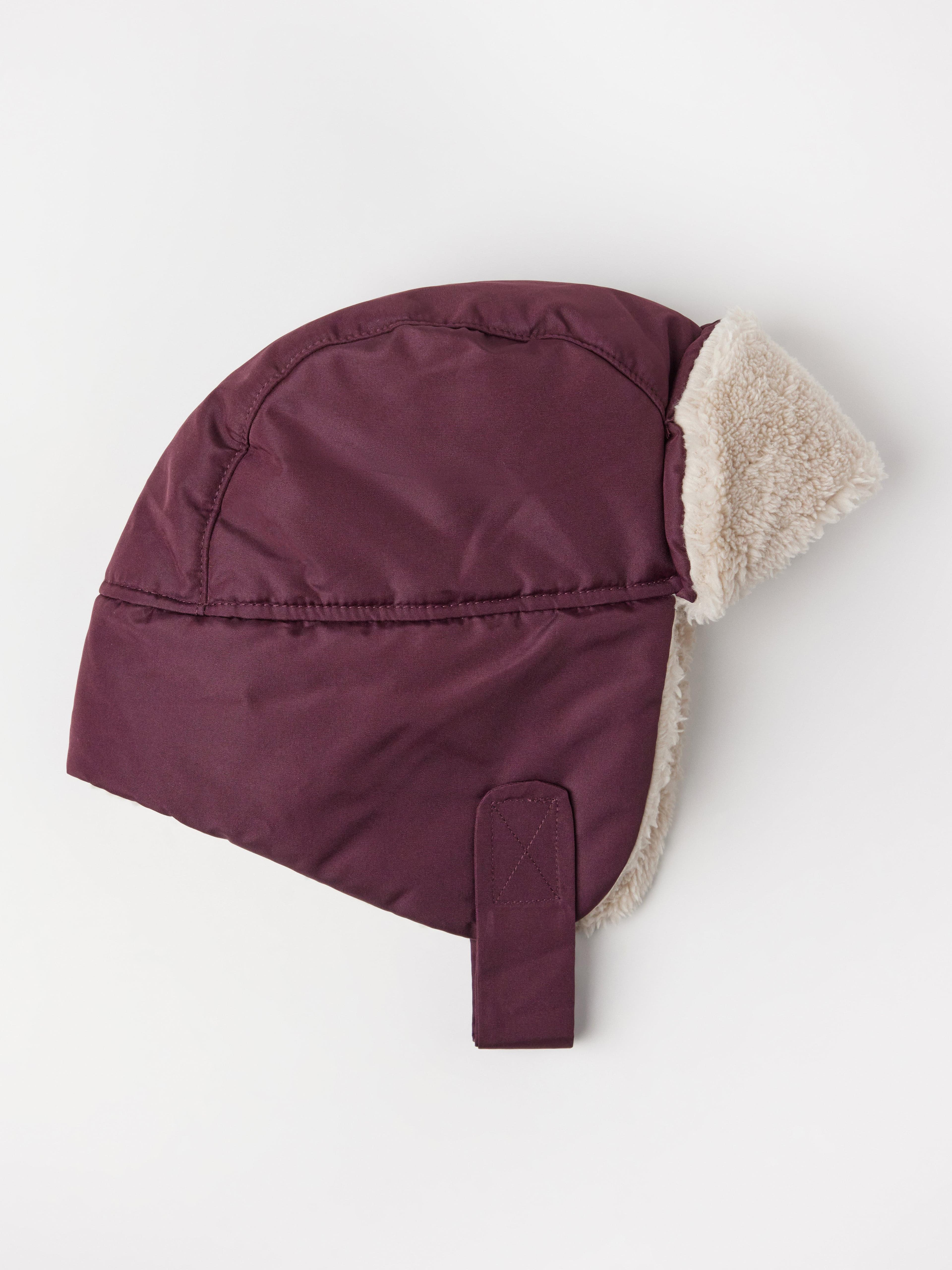 Vettähylkivä hattu jossa karvajäljitelmävuori -70%