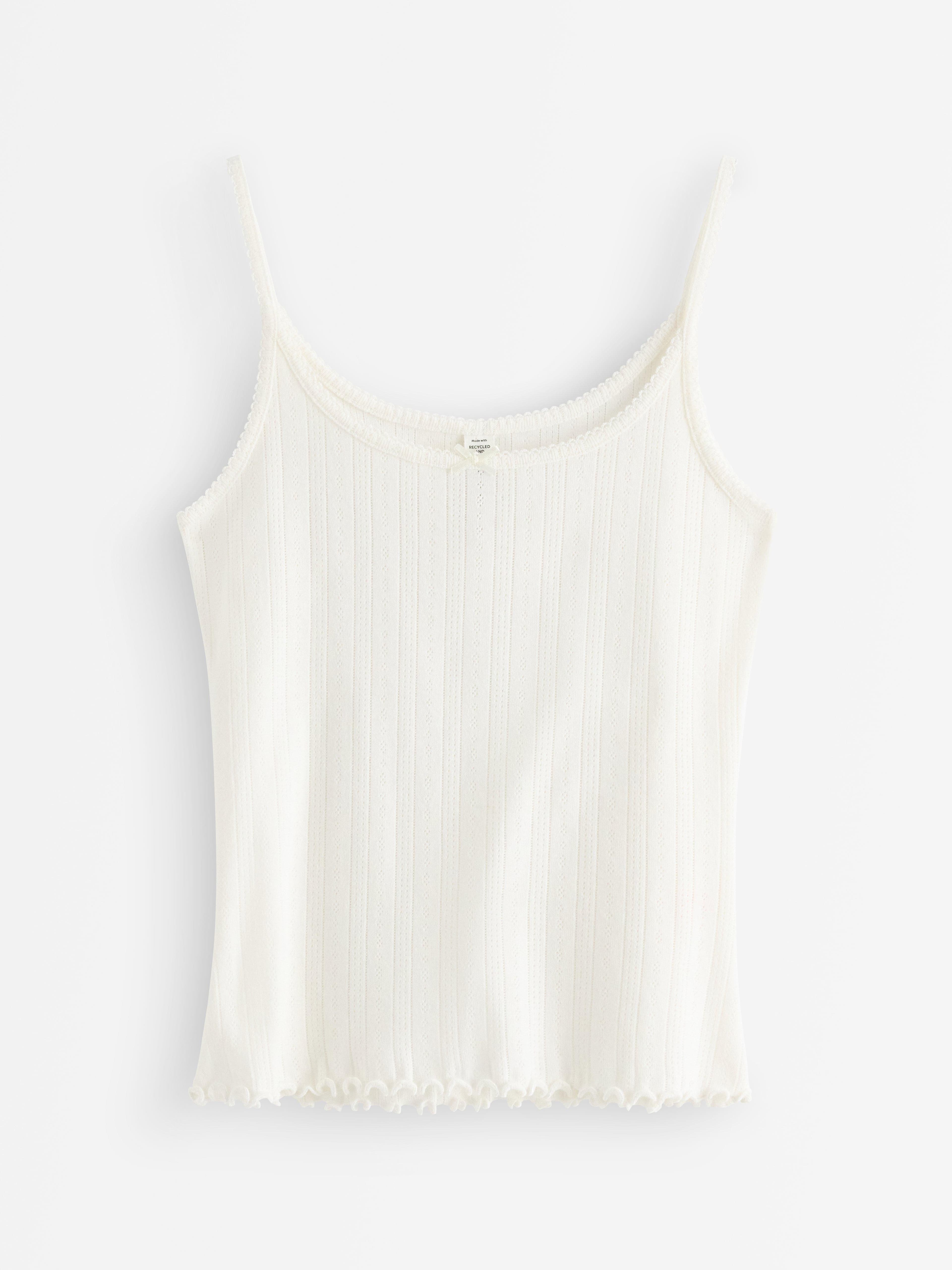 Pyjamapaita, pointelle-materiaalia