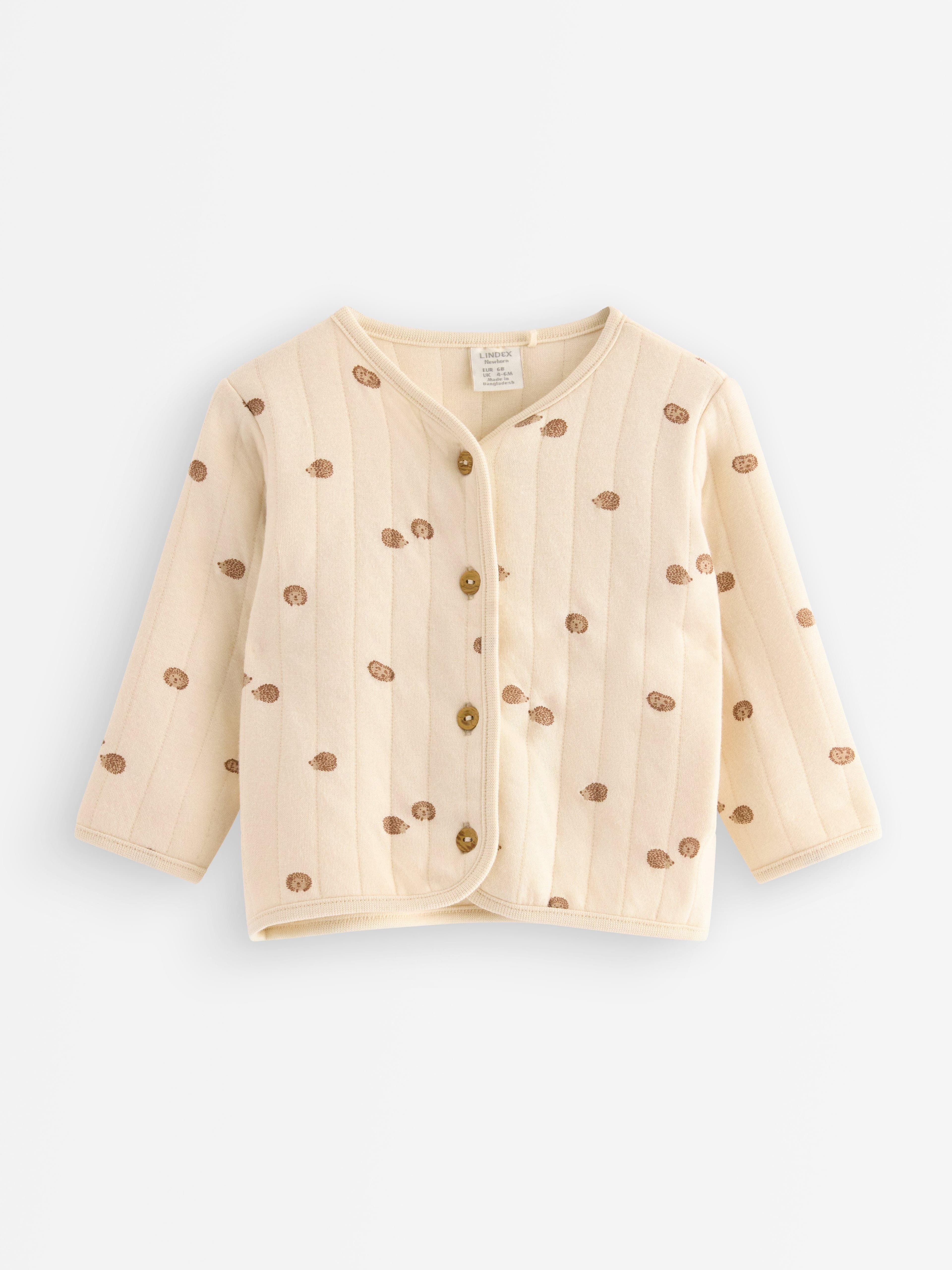 Tikattu takki, trikoota -70%