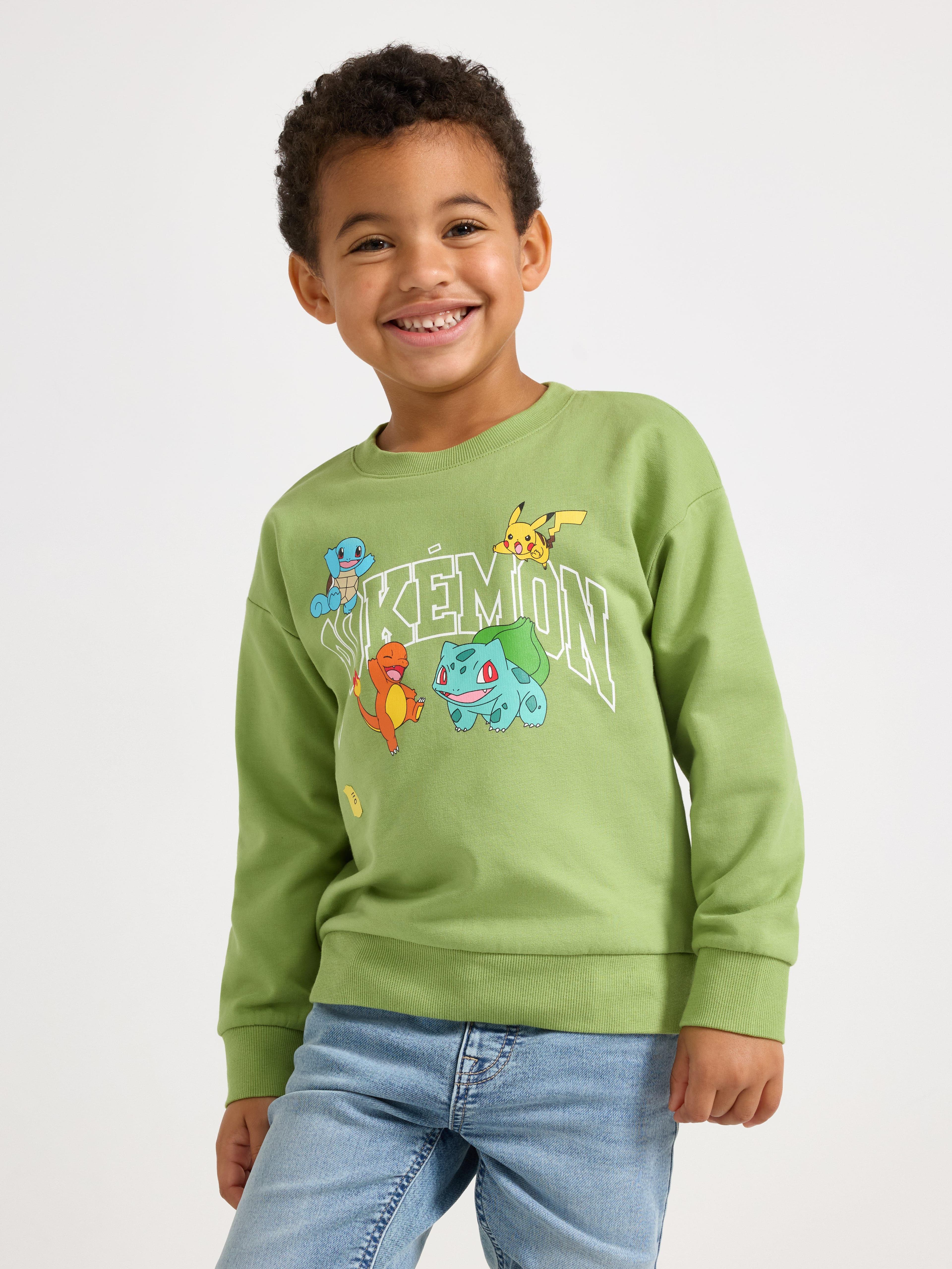 Pokémon  collegepaita jossa harjattu sisäpinta -70%