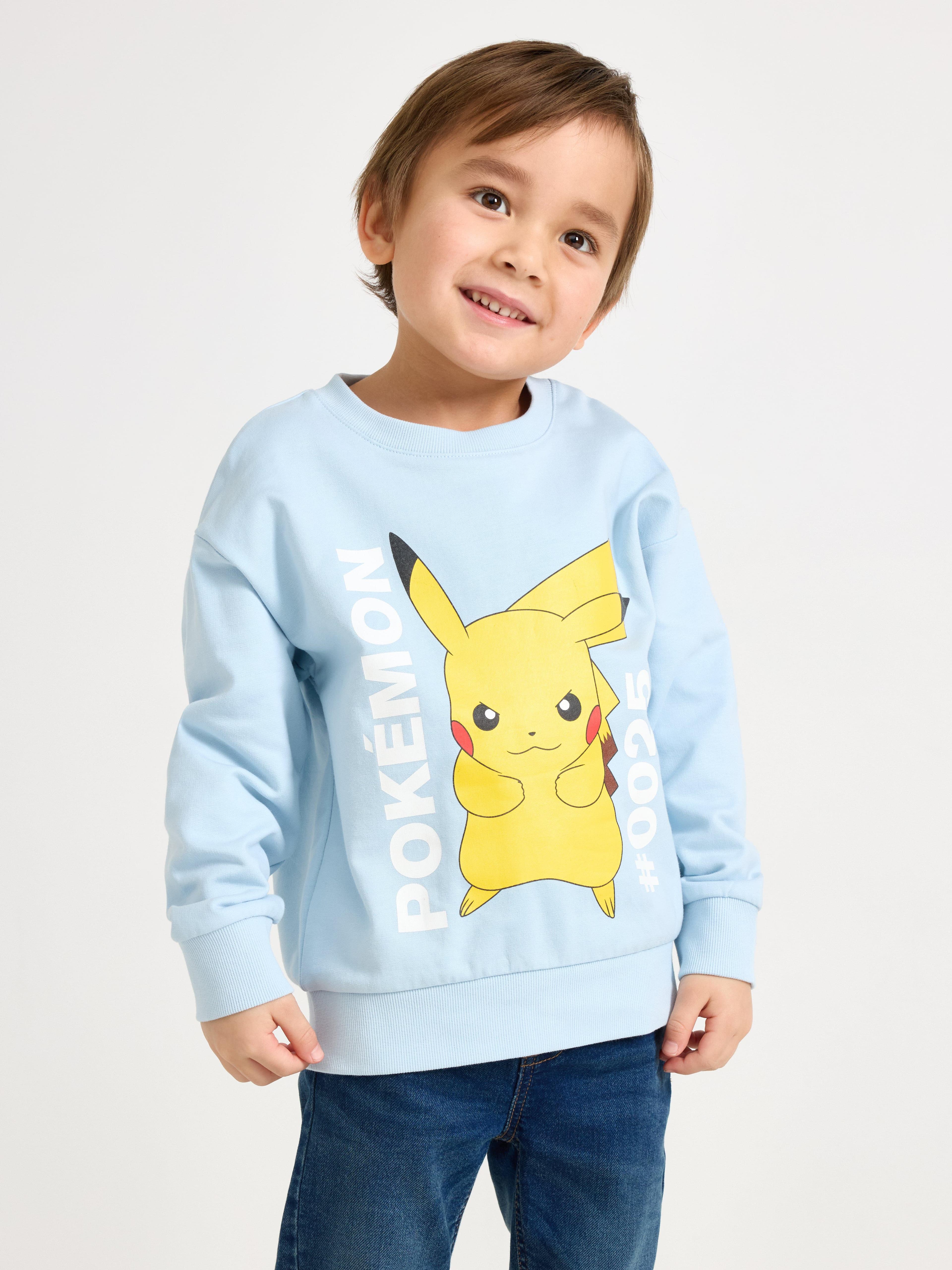 Pokémon  collegepaita jossa harjattu sisäpinta -70%