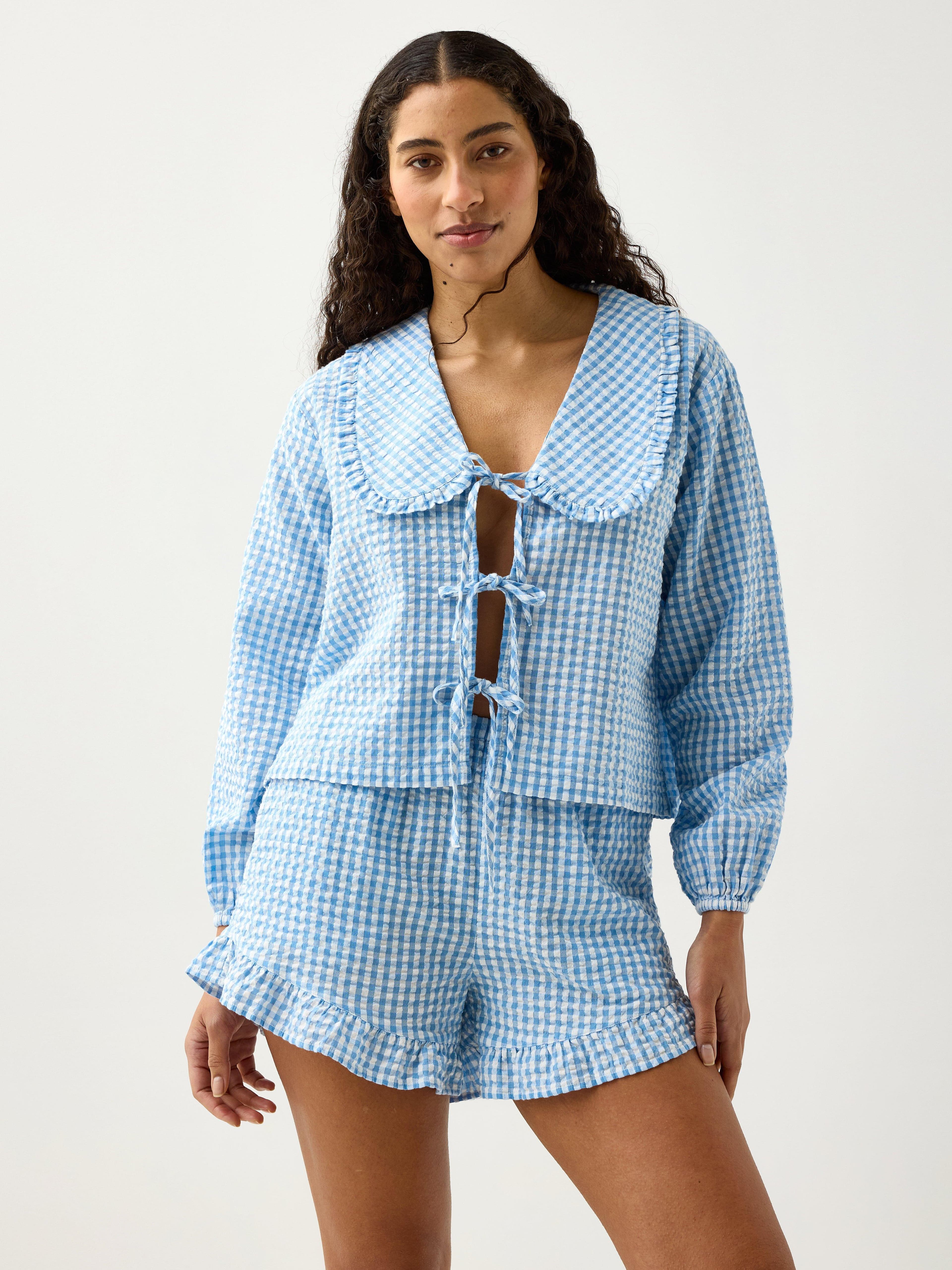 Pyjamapaita, puuvillakreppiä