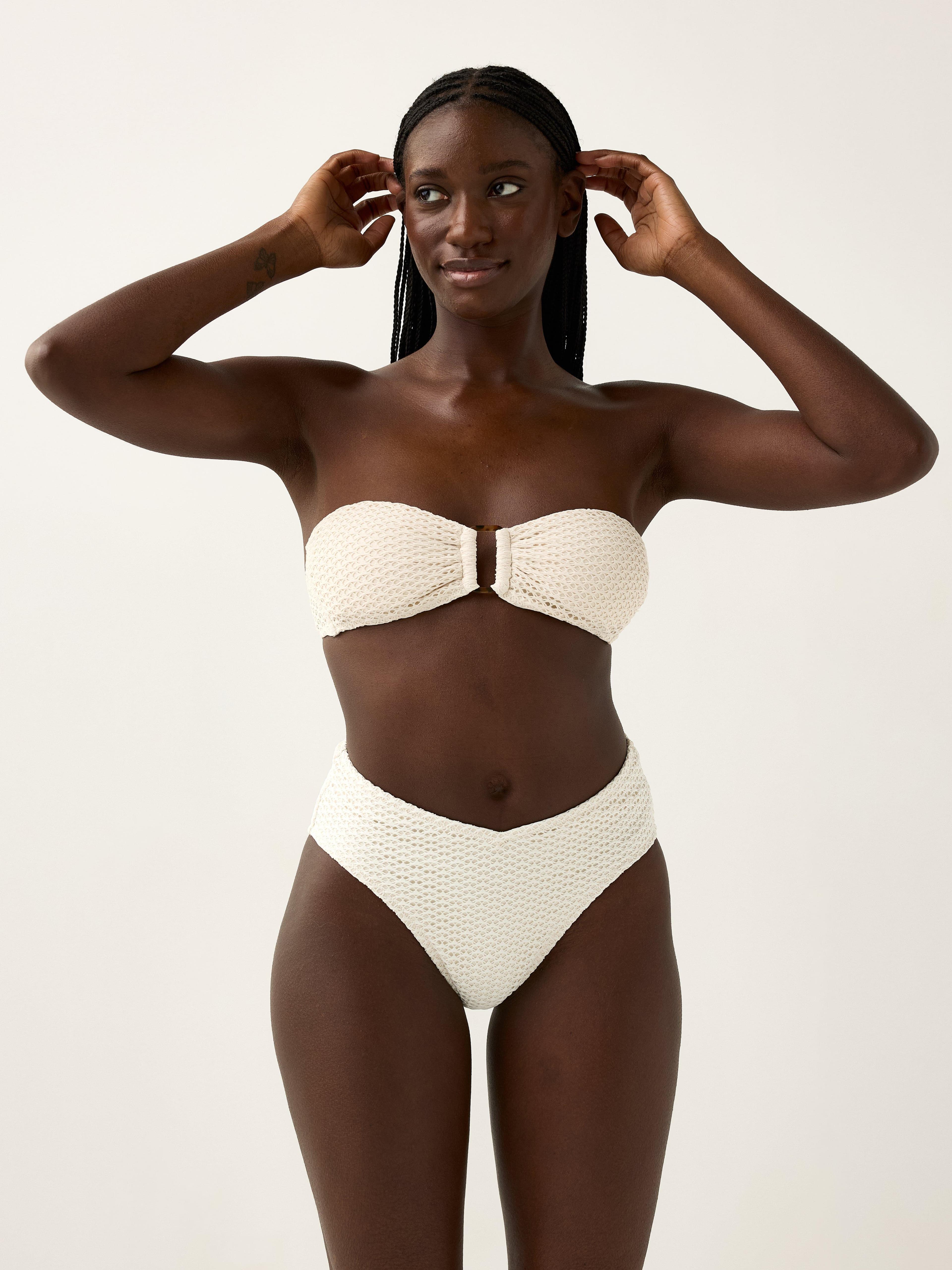 Kuvioneulotut bikinihousut -50%