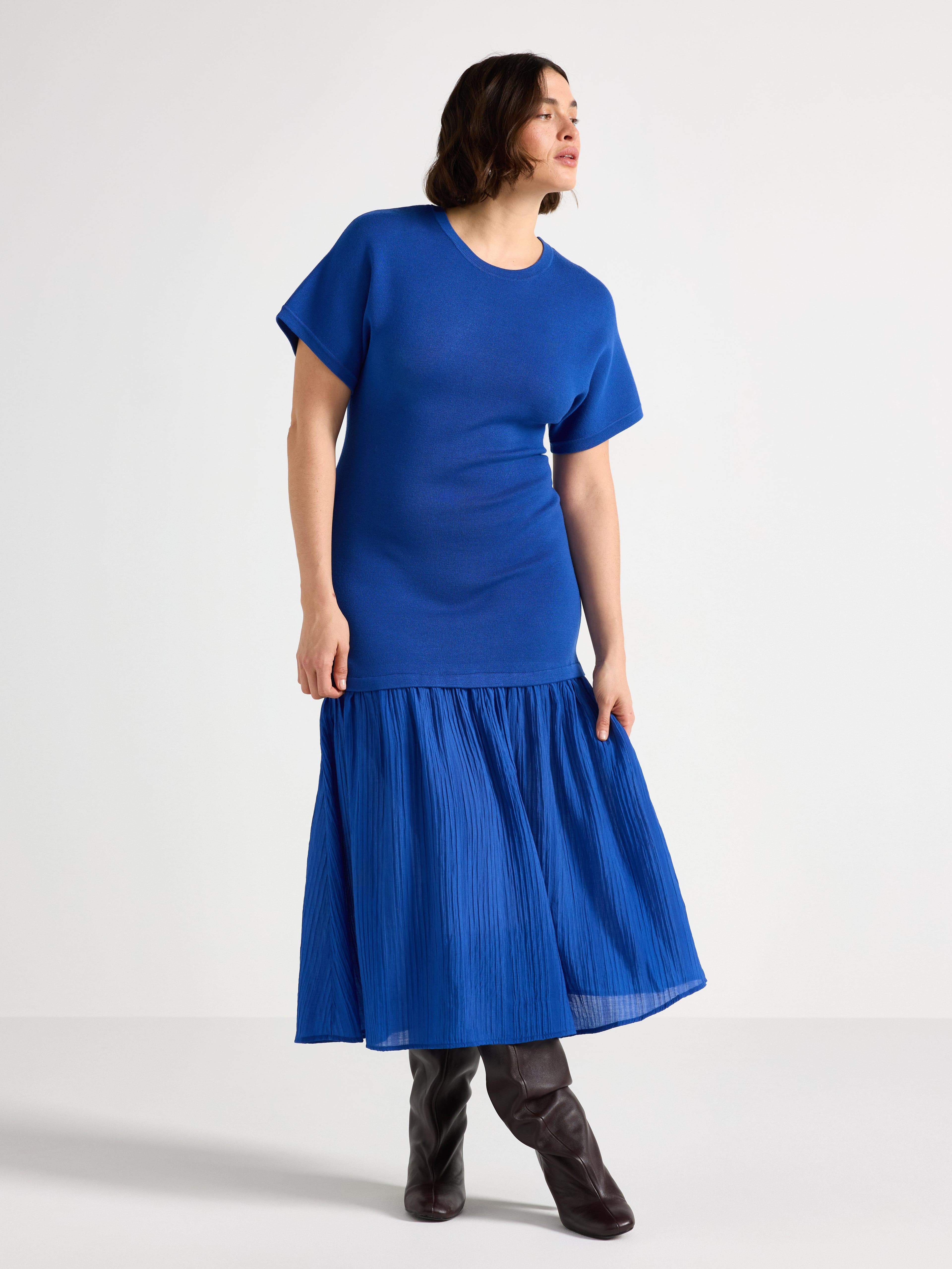 Neulottu midi mekko -70%