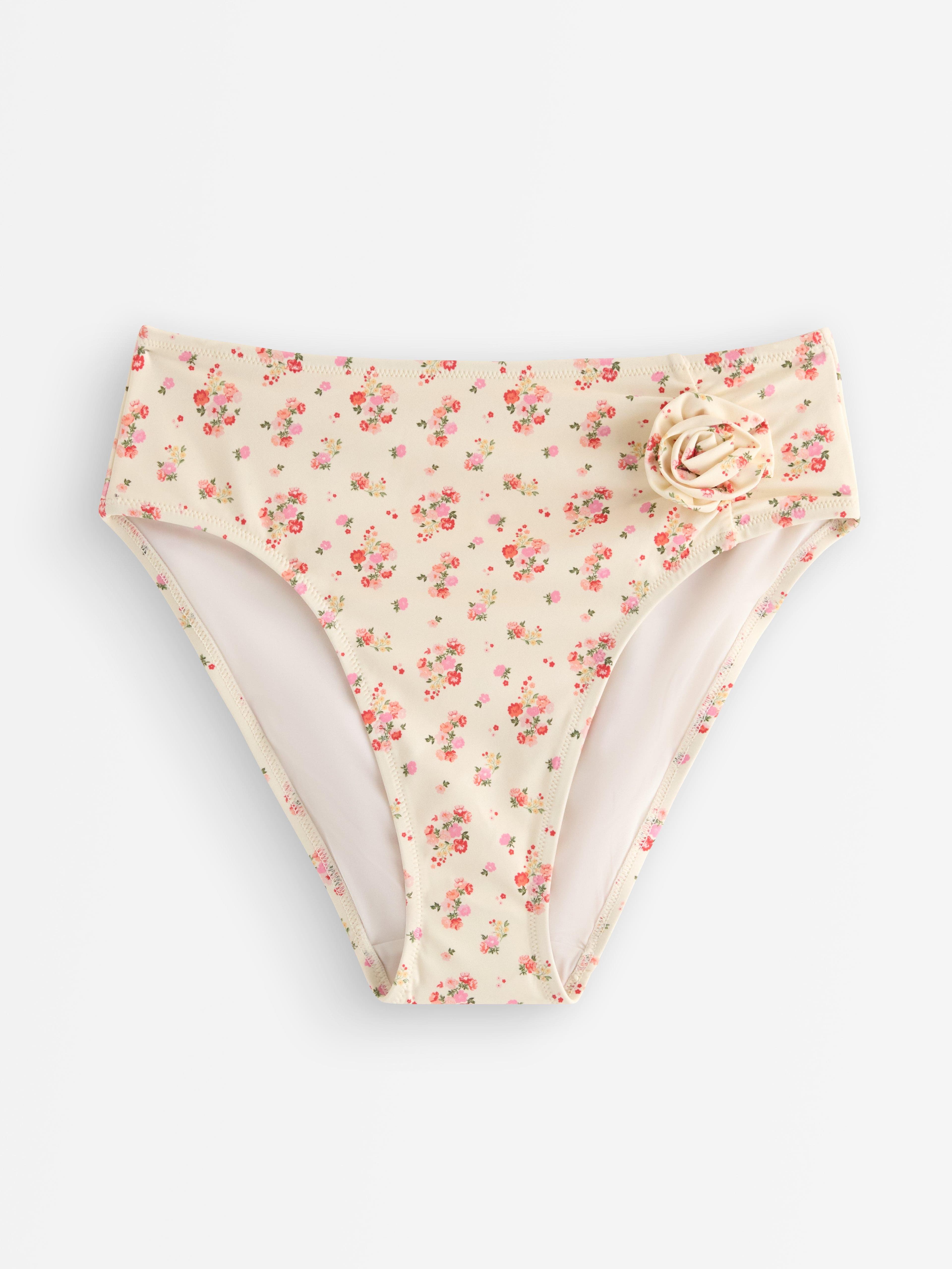 Bikinihousut jossa korkea vyötärö