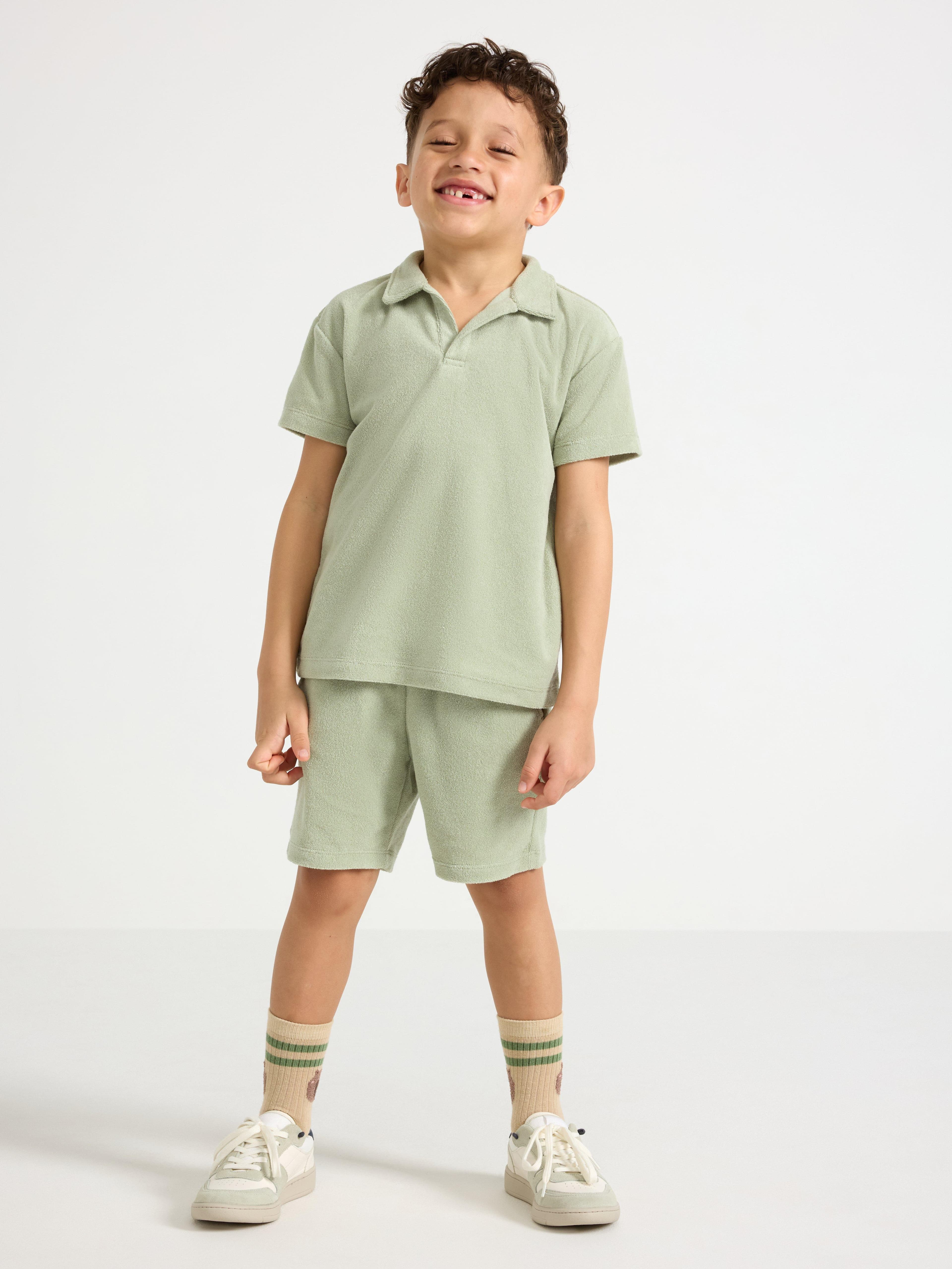 Shortsit, froteepuuvillaa