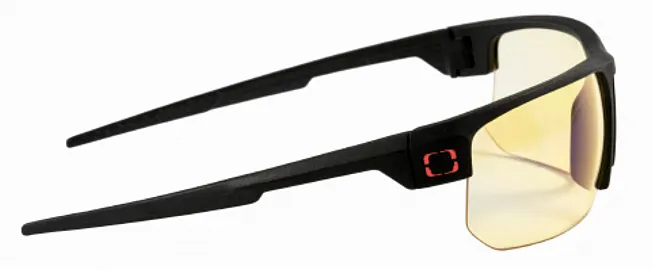 Gunnar Optiks Torpedo -pelilasit - Onyx, meripihkan väriset linssit, puolikehykset