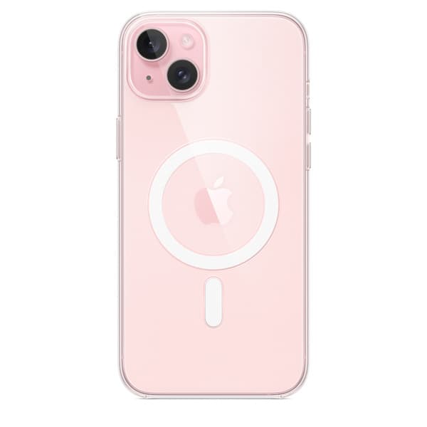 Apple iPhone 15 Plus, MagSafe -kirkas kuori -78%