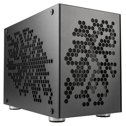 Kolink Rocket Heavy Vented Edition -mini-ITX-kotelo ikkunalla, RGB-valaistuksella, tummanharmaa