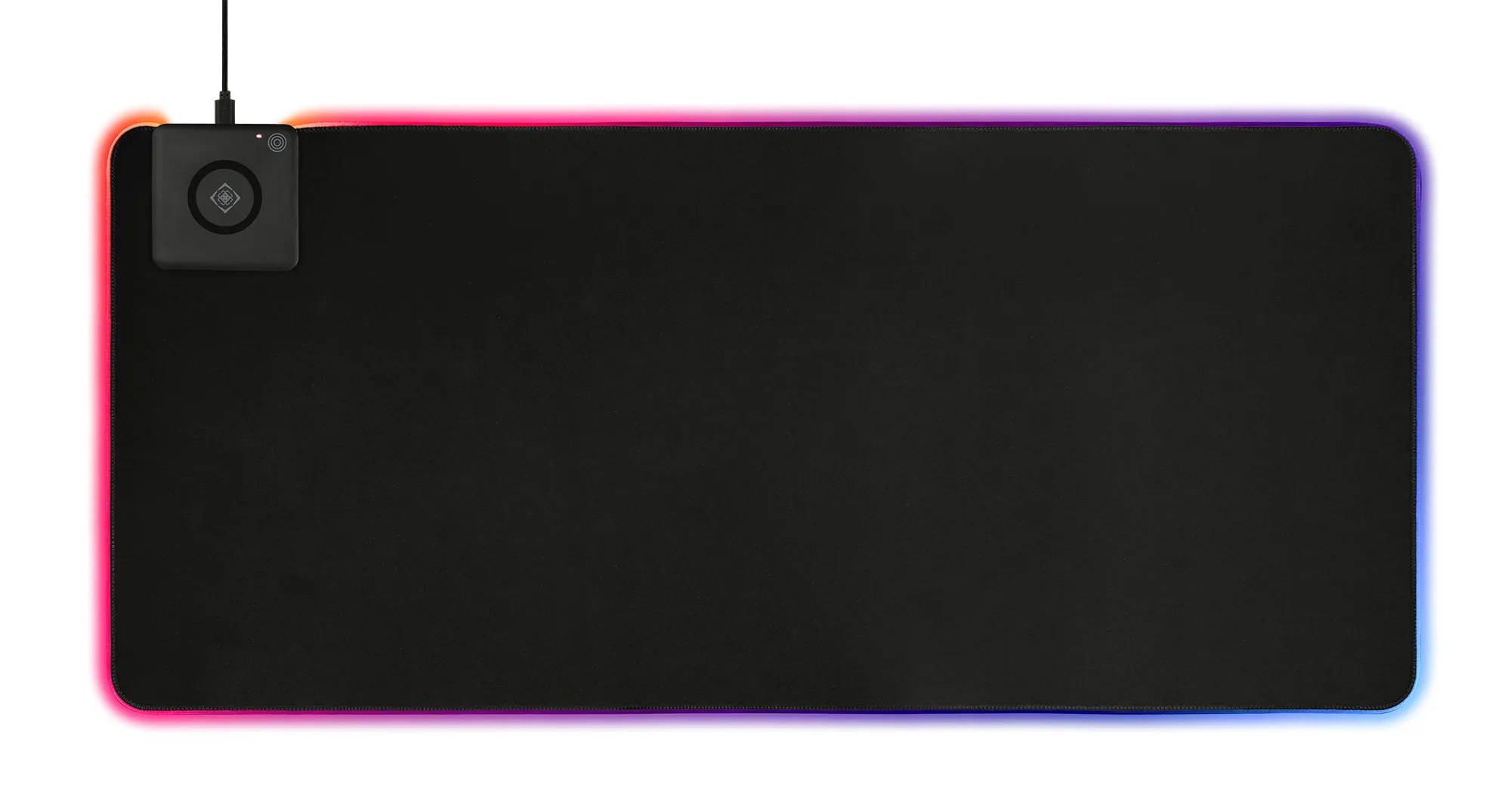 Deltaco Gaming GAM-092 RGB -pelihiirimatto langattomalla latausalustalla, 900x400 mm, musta -52%