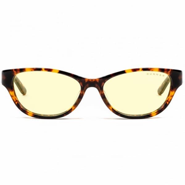 GUNNAR OPTIKS Monterey tietokonelasit - suorakulmainen - musta/keltainen - meripihka