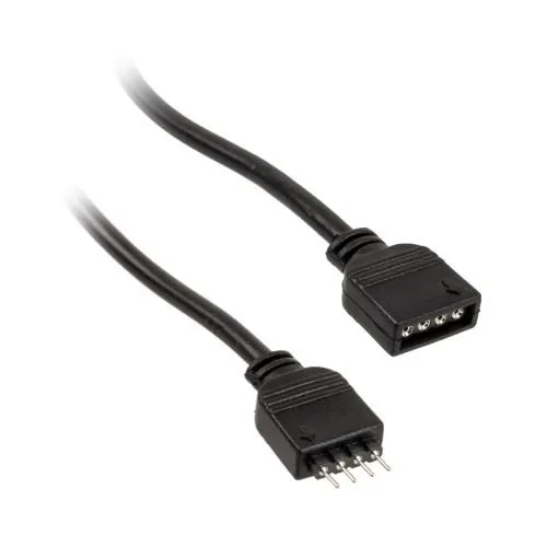 Kolink ARGB/RGB 4-Pin -jatkokaapeli, 50 cm, musta