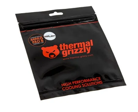 Thermal Grizzly Minus Pad 8 30 x 30 x 2 mm -lämpötyyny, pinkki