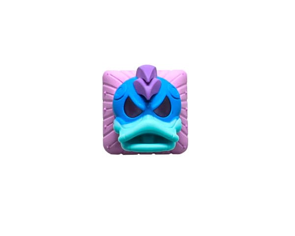 Ducky x Hotkeys League Aqua Duck -muotoilunäppäinhattu - Aqua - 1 kappale