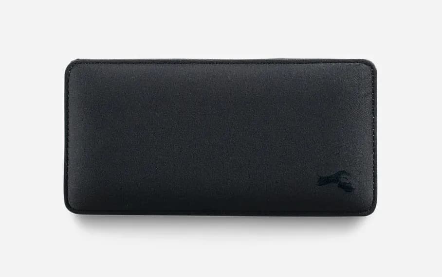 Glorious Stealth -rannetuki hiirelle - 200 x 100 x 13 mm - Musta