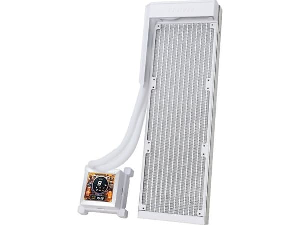 Lian Li HydroShift LCD 360S 360mm ARGB -nestejäähdytin, valkoinen
