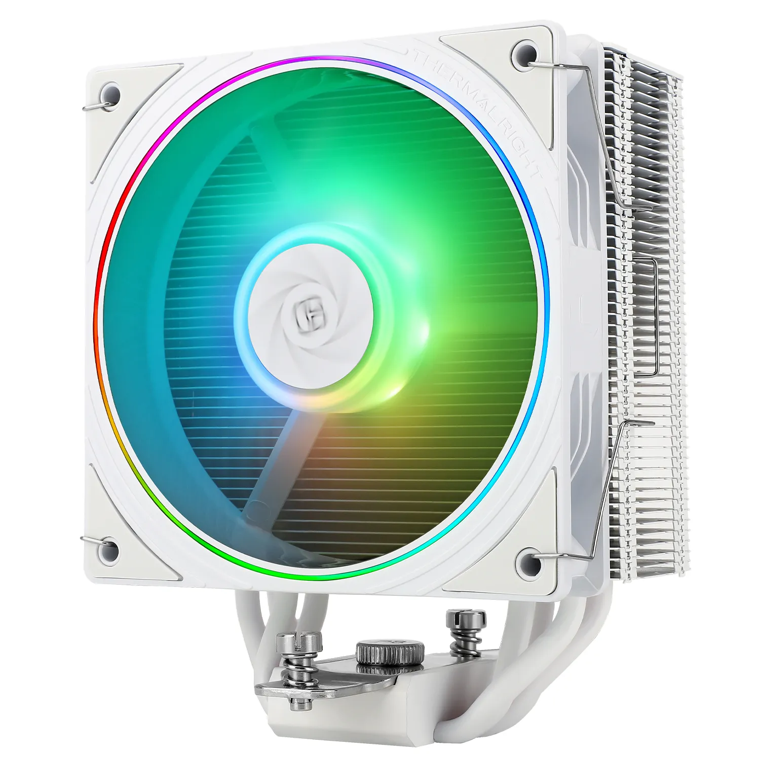 Thermalright Assassin Spirit 120 EVO, 120 mm ARGB -prosessorijäähdytin, valkoinen