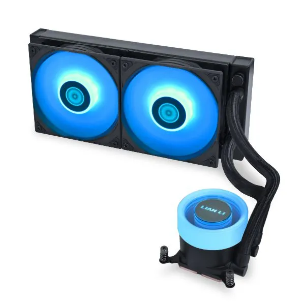 Lian Li GA II Lite 240R 240mm RGB -nestejäähdytin, musta