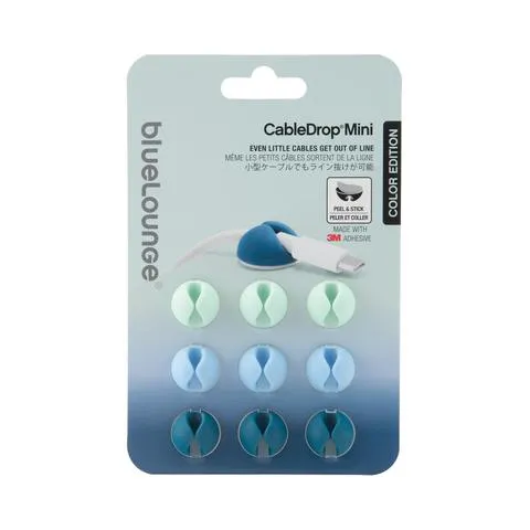 Bluelounge CableDrop Mini Ombre - 9-pack -51%