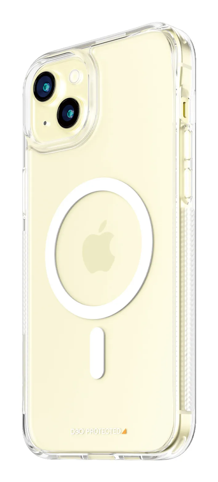 PanzerGlass iPhone 15 Plus HardCase MagSafe D3O -suojakuori, Läpinäkyvä -50%