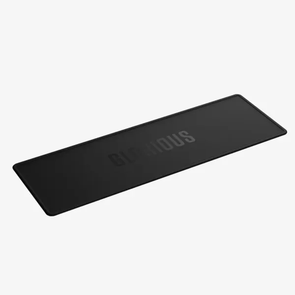 Glorious Keyboard Mat 100% Stitched -pelihiirimatto, 486x162 mm, musta