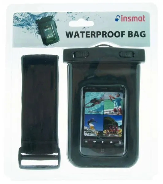 Insmat Waterproof bag - Vedenpitävä laukku matkapuhelimelle - PVC, ABS muovi -73%