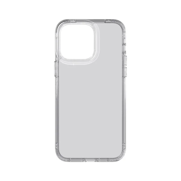 Tech21 EvoClear, iPhone 14 Pro Max -suojakuori, läpinäkyvä -50%