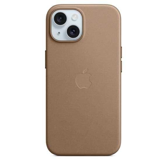 Apple iPhone 15, MagSafe -FineWoven-kuori, Kaarna -64%
