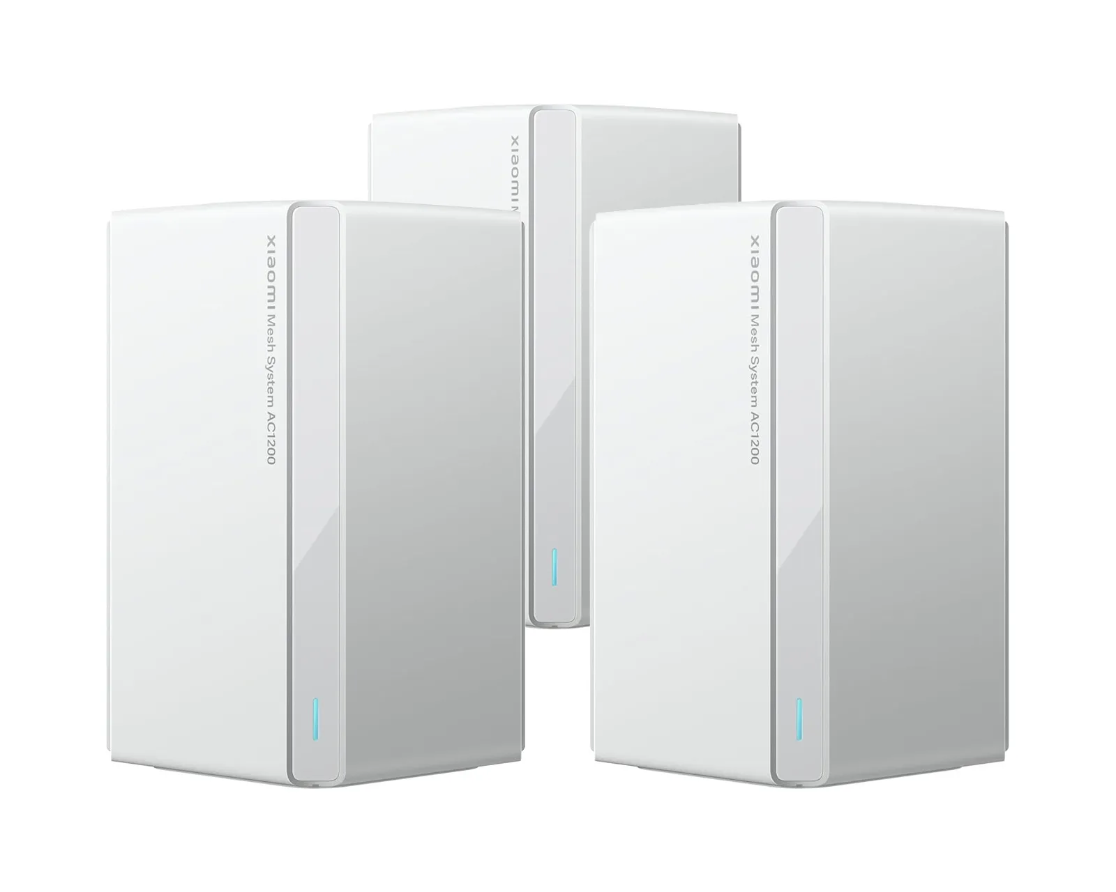Xiaomi Mesh System AC1200 -mesh WiFi -järjestelmä, Wi-Fi 5, AC1200, Dual-band, 3 kpl, valkoinen