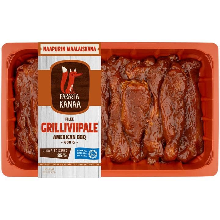 Naapurin Maalaiskanan grilliviipale, American bbq 600 g