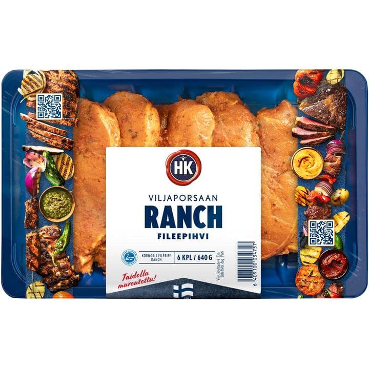 HK Viljaporsaan Fileepihvi ranch 640 g