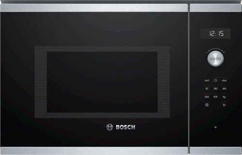Bosch BFL554MS0 Serie 6 mikroaaltouuni, teräs -32% (Hyväkuntoinen)