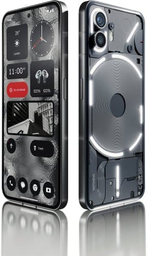 Nothing Phone (2) 5G -puhelin, 256/12 Gt, tummanharmaa