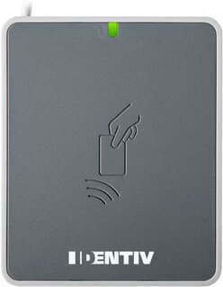Identiv uTrust 3700F Contactless henkilökortinlukija