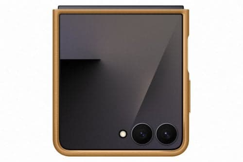 Samsung Z Flip7 Kindsuit Case Camel suojakotelo