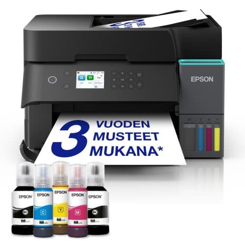 Epson EcoTank ET-3950 monitoimitulostin arkinsyöttölaitteella -30% (Hyväkuntoinen)