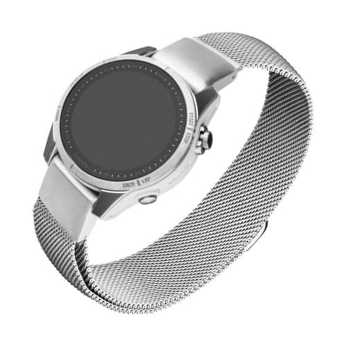 FIXED QuickFit mesh-ranneke, 20 mm, hopea -74% (Hyväkuntoinen)