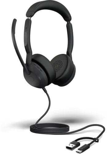 Jabra Evolve2 50, USB C/A UC Stereo headset